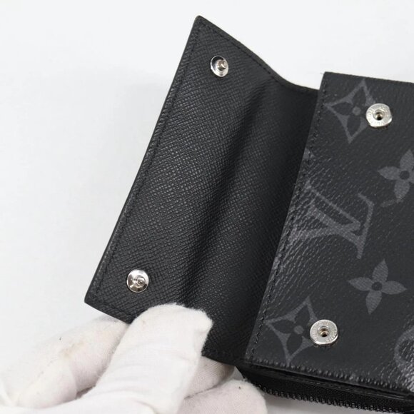 LOUIS VUITTON Eclipse Reverse Zippy Organizer Wallet M82771 LV Auth 141193M - Picture 10 of 16
